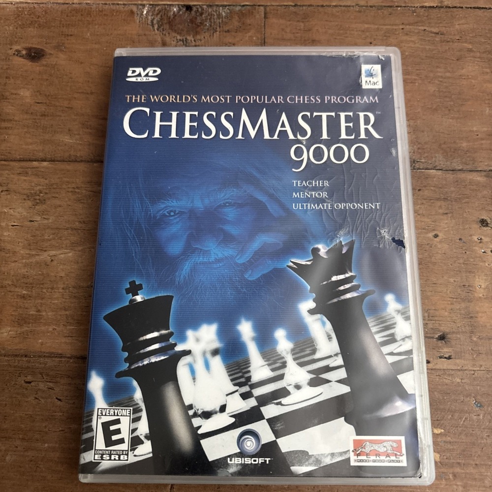 Chessmaster 9000 Mac Game Complete 2004 Macintosh
